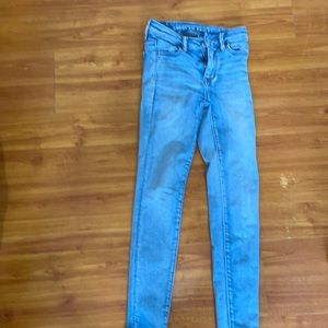 American eagle next level stretch skinny jeans